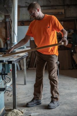 Image showing 2 th Dickies Men's Regular Fit Mid-Rise Flex Straight Leg Tough Max Duck Carpenter Work Pants