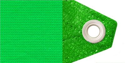 Image showing  Party Sail Triangle Shade Sail, 9 ft. 10 in., Green