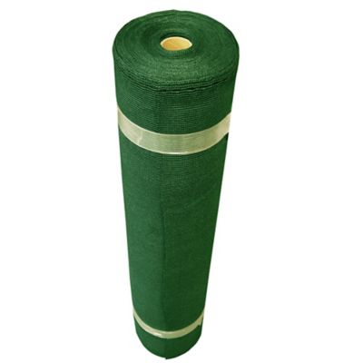 Image showing  70% UV Knitted Shade Fabric, 6 ft. x 100 ft. Roll, Forest Green