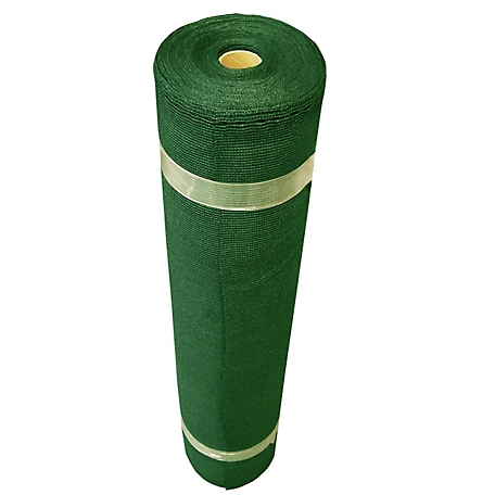 Coolaroo 6 ft. x 100 ft. 50% UV Knitted Shade Fabric Roll, Forest Green