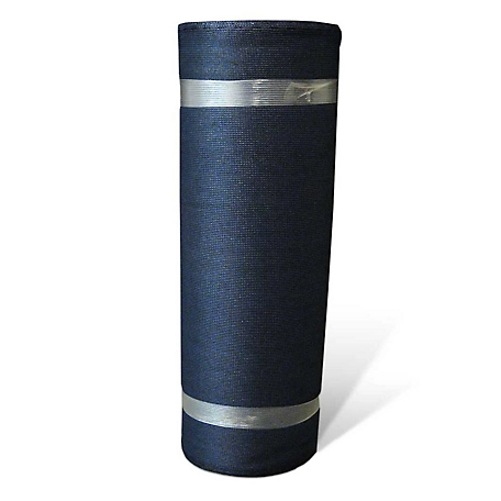 Coolaroo 6 ft. x 100 ft. 50% UV Knitted Shade Fabric Roll, Black