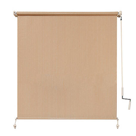 Beige for sale online Coolaroo 458430 Fabric Exterior Roller Shade 