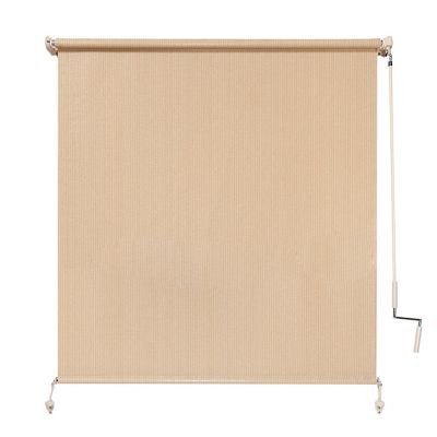 Image showing 5 th Coolaroo 4 ft. x 6 ft. 90% UV Exterior Roller Shade, Southern Sunset
