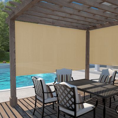 Image showing  6 ft. x 6 ft. 90% UV Exterior Roller Shade, Southern Sunset