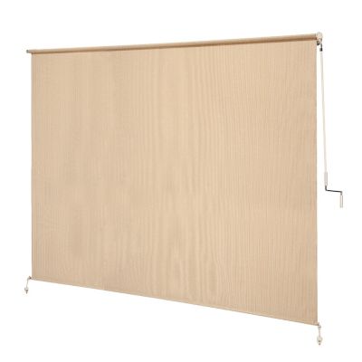 Coolaroo 10 ft. x 6 ft. 90% UV Exterior Roller Shade, Southern Sunset
