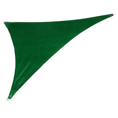 Coolaroo 15 ft. x 12 ft. x 9 ft. Coolhaven Right Triangle Shade Sail with Hardware