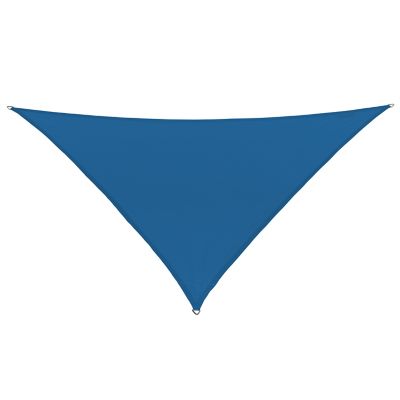 Image showing  18 ft. Coolhaven Triangle Shade Sail with Hardware, Sapphire
