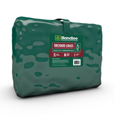 Standlee Premium Western Forage Orchard Grass Grab and Go Compressed Hay Bale, 50 lb. Price pending