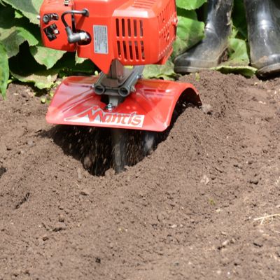 Image showing  Planter and Furrower Attachment for Creating Raised Beds or Tilling Narrow Areas