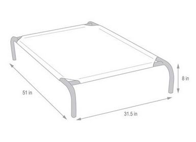 Image showing  Original Elevated Pet Bed