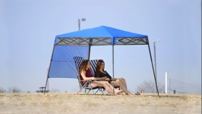 Image showing 9 th Quik Shade 7 x 7 ft. Go Hybrid Pop-Up Canopy, Regatta Blue