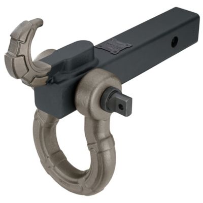 Reese 2 in. Hook and Shackle Trailer Hitch Ball Mount, 10,000 lb. Capacity, Black