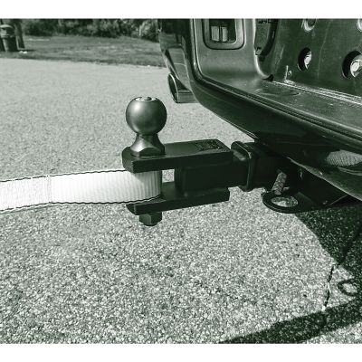 Image showing  2 in. Shank Tactical Clevis and Hitch Ball Utility Mount, 7,500 lb. Capacity