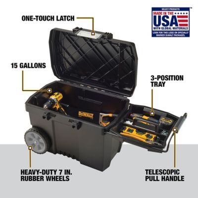 Image showing  24.8 in. x 16.5 in. Contractor Chest, 15 gal., 90 lb. Load Capacity