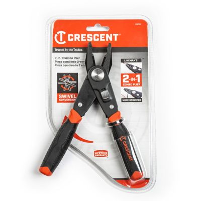 Image showing 8 th Crescent 9.85 in. 2-n-1 Combo Linesman Pliers