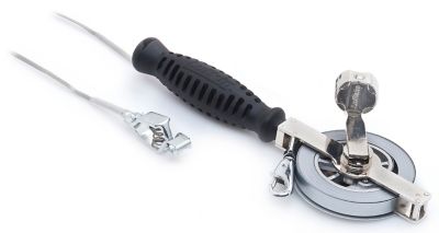 Image showing  1/2 in. x 50 ft. Atlas Chrome Clad/Nubian Double-Duty D1 Blade Oil Gauging Tape for Bob 590