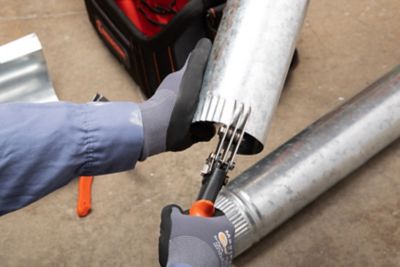 Image showing  9-3/4 in. 5-Blade Hand Crimper