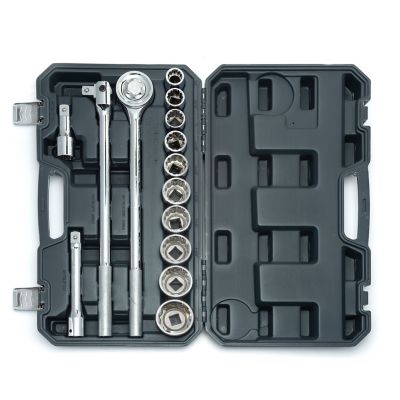 Image showing  3/4 in. Drive SAE Tool Set, 14 pc.