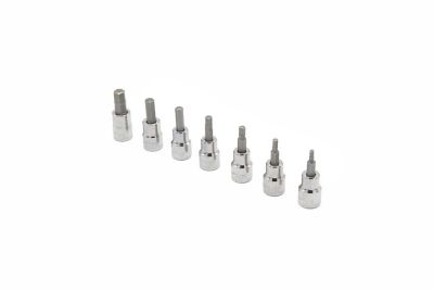 Image showing  3/8 in. Drive SAE Assorted Hex Bit Socket Set, 7 pc.