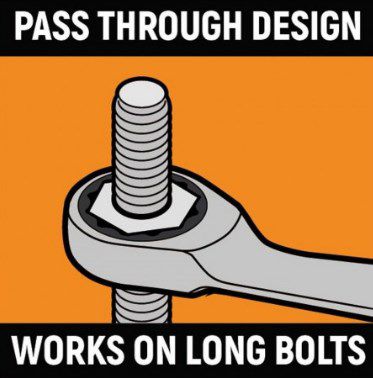 Image showing  7/16 in. Ratcheting Wrench