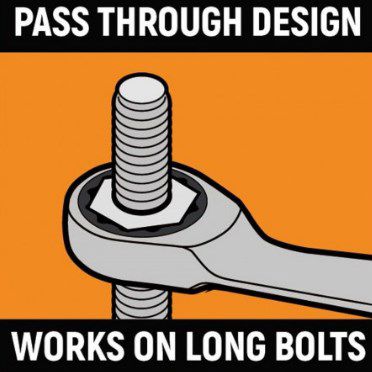 Image showing  9/16 in. Ratcheting Wrench