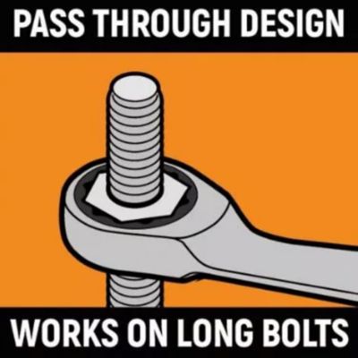 Image showing 6 th GEARWRENCH 13mm Ratcheting Wrench