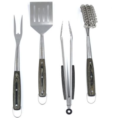 3 Embers Grill Tool Set, 4 pc.