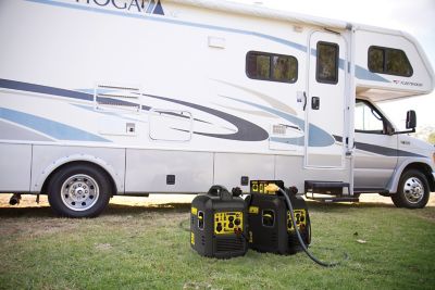 Image showing 5 th Champion Power Equipment 2,000/1,700 W Gasoline Powered Ultra-Light Portable Inverter Generator