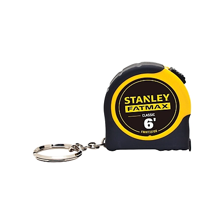 Stanley 6 ft. FatMax Keychain Mini Tape Measure