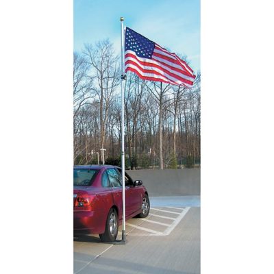 Image showing  19 ft. Aluminum Telescoping Flagpole