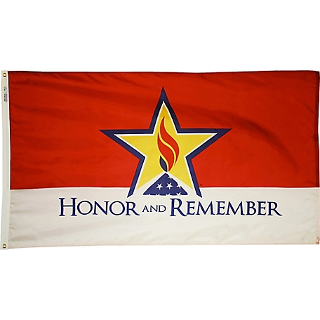 Annin Honor and Remember Nylon Flag, 4 ft. x 6 ft.