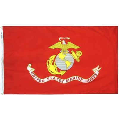 Annin US Marine Corps Military Flag, 3 ft. x 5 ft.