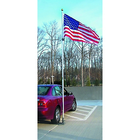 Annin 19' Telescoping Flagpole and 60 x 36 American Flag