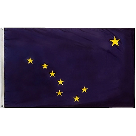 Annin Alaska State Flag, 3 ft. x 5 ft.
