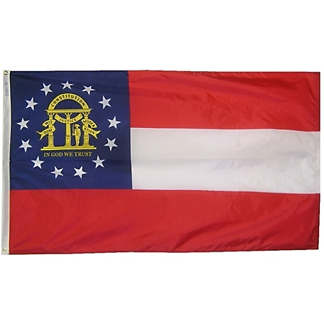 Annin Georgia State Flag, 3 ft. x 5 ft.