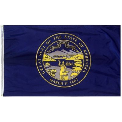 Annin Nebraska State Flag, 3 ft. x 5 ft.