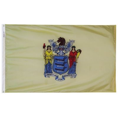 Annin New Jersey State Flag, 3 ft. x 5 ft.