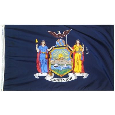 Annin New York State Flag, 3 ft. x 5 ft.