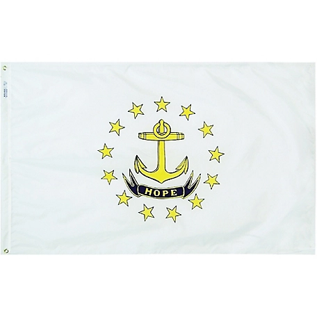 Annin Rhode Island State Flag, 3 ft. x 5 ft.