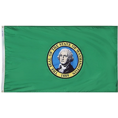 Annin Washington State Flag, 3 ft. x 5 ft.