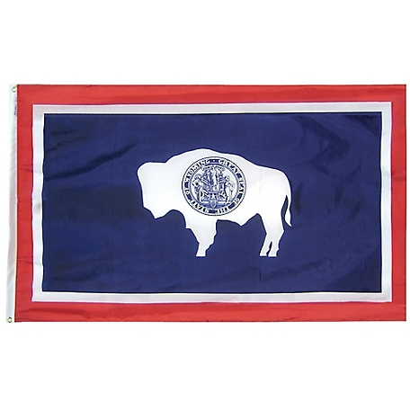 Annin Wyoming State Flag, 3 ft. x 5 ft.