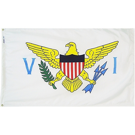 Annin Territory: US Virgin Islands Flag, 3 ft. x 5 ft.