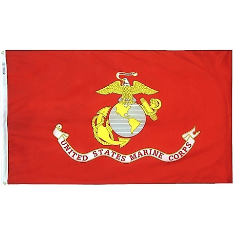 Annin US Marine Corps Military Flag, 4 ft. x 6 ft.