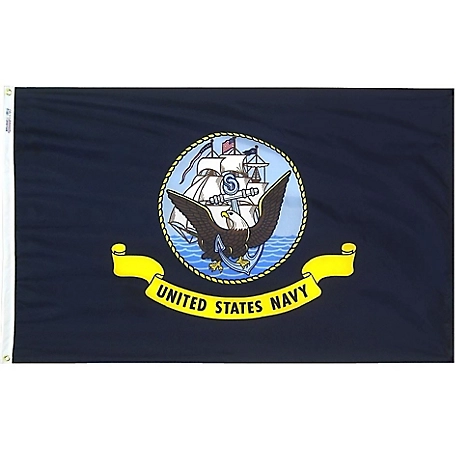 Annin US Navy Military Flag, 4 ft. x 6 ft.