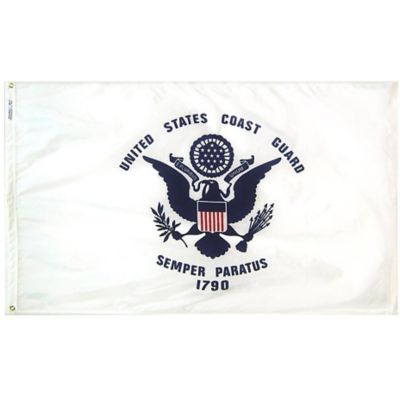 Annin US Coast Guard Military Flag, 3 ft. x 5 ft.