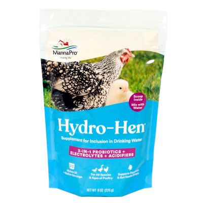 Manna Pro Hydro Hen Poultry Drinking Water Supplement, 8 oz.