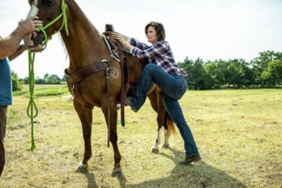 Image showing 3 th Dickies Women's Stretch Fit Mid-Rise Perfect Shape Bootcut Denim Jeans