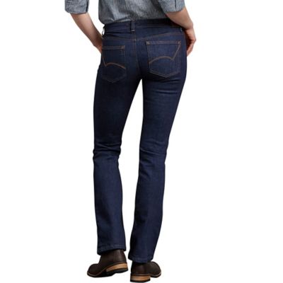Image showing  Women's Stretch Fit Mid-Rise Perfect Shape Bootcut Denim Jeans