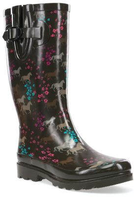 womens brown rain boots