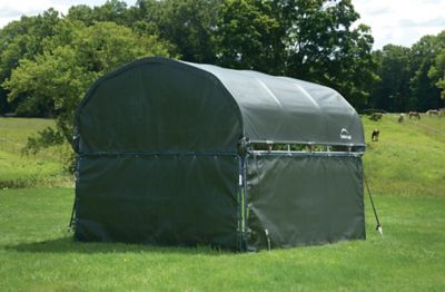 Image showing  12 ft. x 12 ft. Enclosure Kit for Corral Shelter, Corral Shelter and Panels Not Included, Green